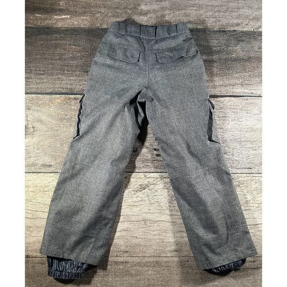 SIMS Snap Button Grey Lined Ski Snowboarding Pants Men's Size Small - Picture 8 of 12